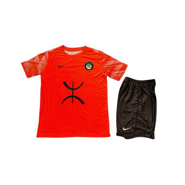 T-Shirt - Short - Rouge Noir Amazigh