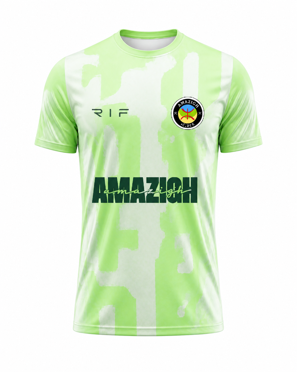 Maillot Amazigh Vert RIF – Édition 2026