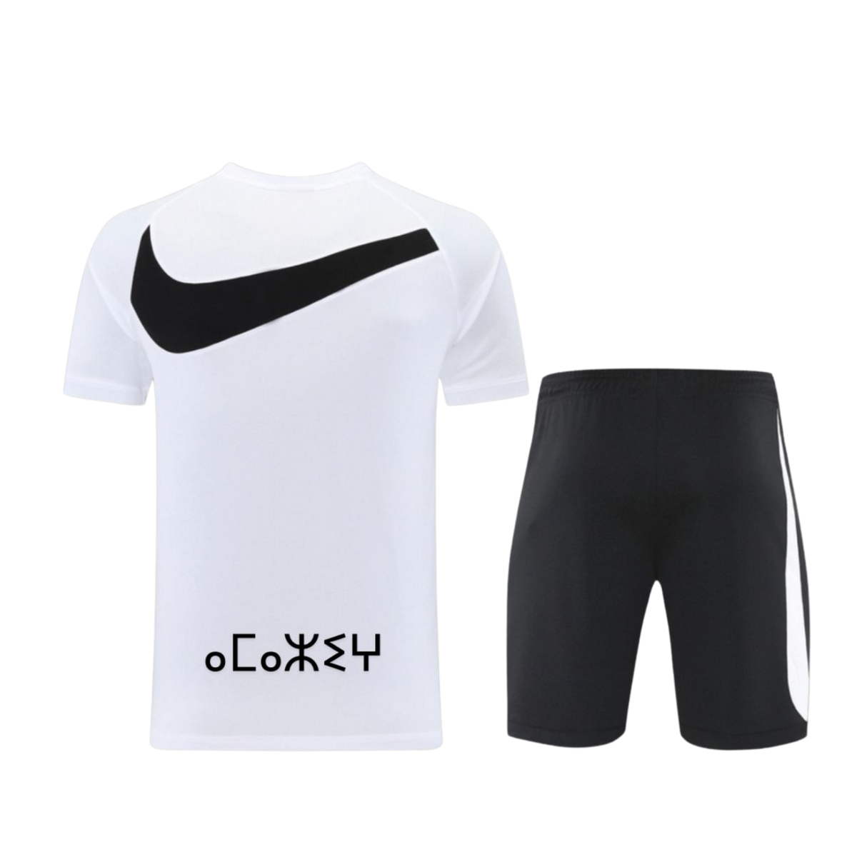 T-Shirt - Short - Noir et Blanc Amazigh