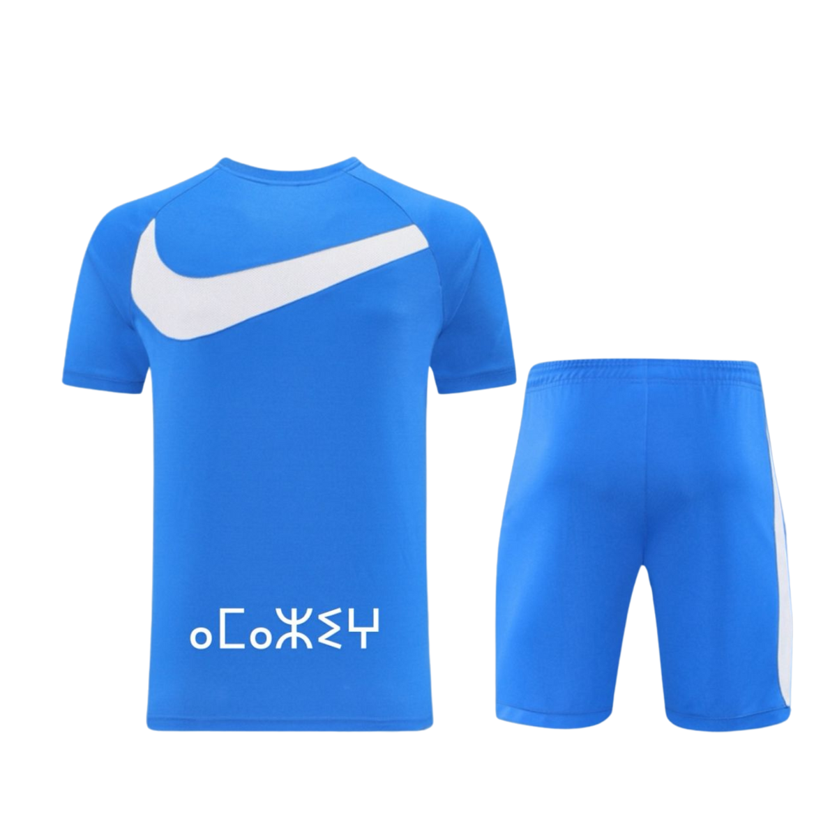 T-Shirt - Short - Ensemble Bleu Amazigh