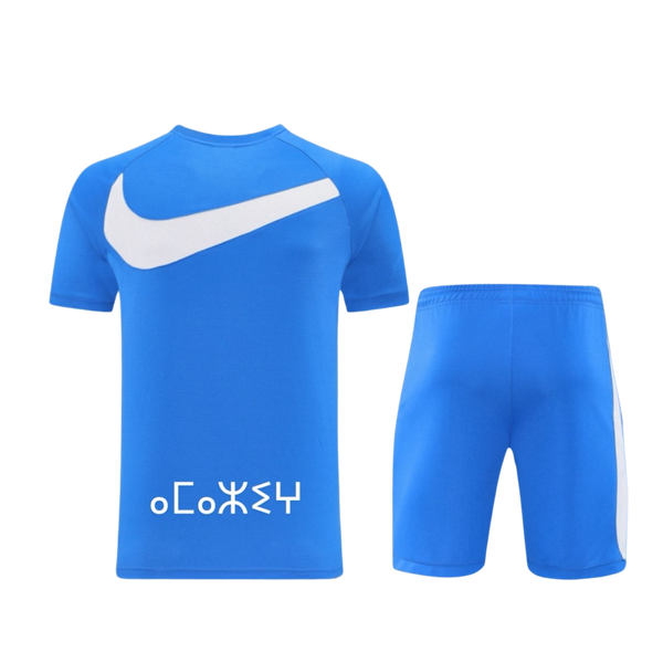 T-Shirt - Short - Ensemble Bleu Amazigh