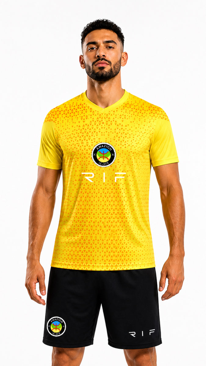 T-Shirt - Short - Yellow RIF Amazigh 2026