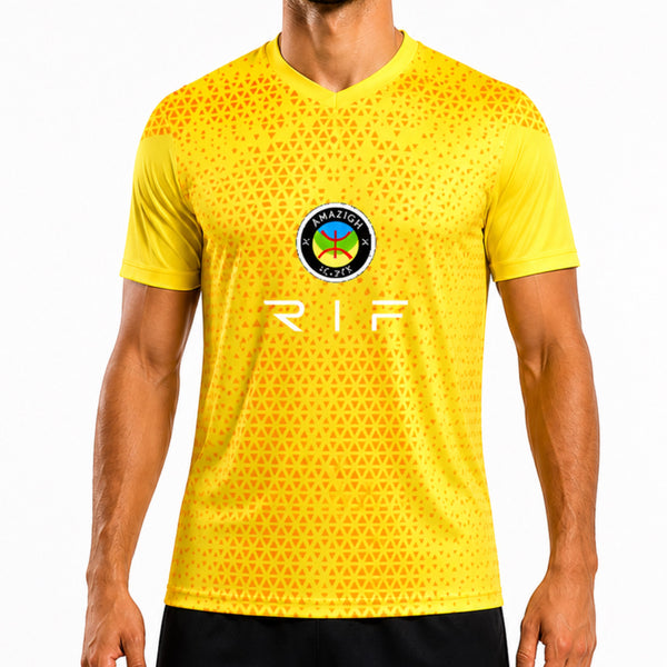 T-Shirt - Short - Yellow RIF Amazigh 2026