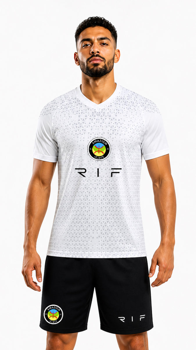 T-Shirt - Short - White  RIF Amazigh 2026