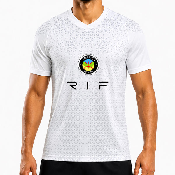 T-Shirt - Short - White  RIF Amazigh 2026