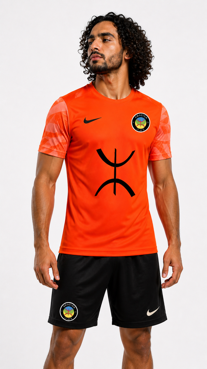 T-Shirt - Short - Orange Amazigh 2026