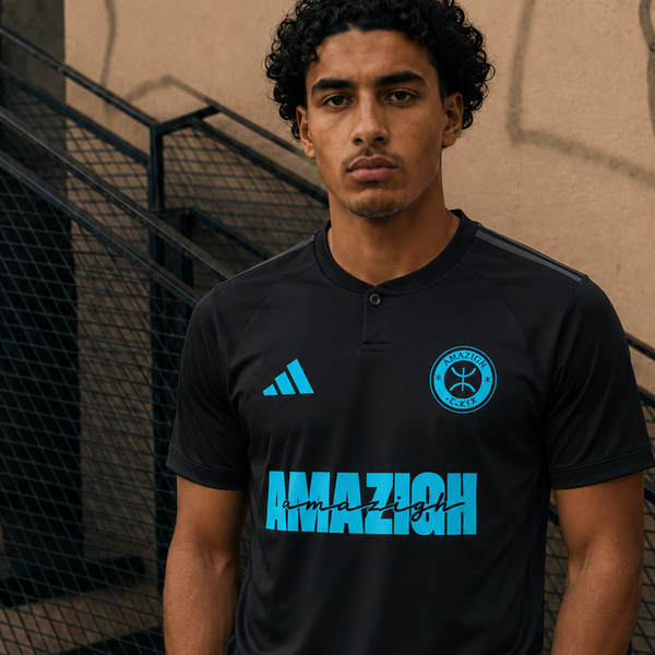 T-Shirt - Black Océan Amazigh