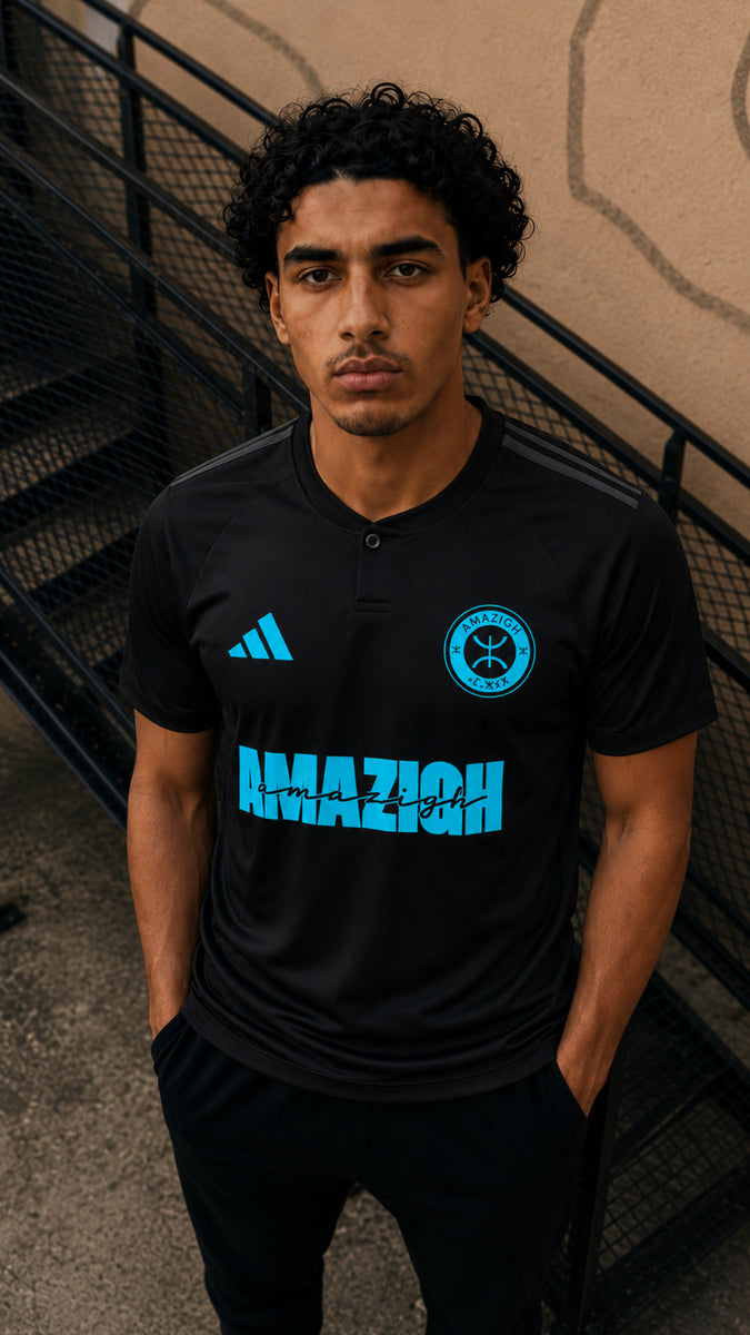 T-Shirt - Black Océan Amazigh