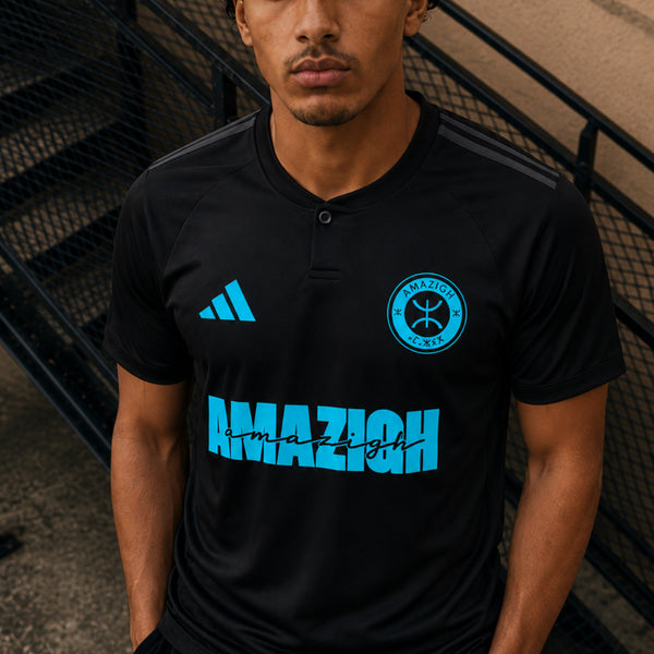 T-Shirt - Black Océan Amazigh