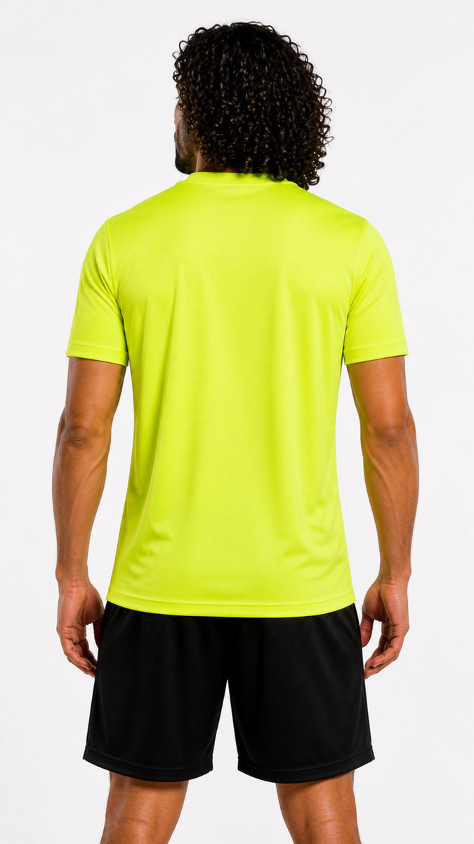 T-Shirt - Short Black and Yellow Amazigh 2026