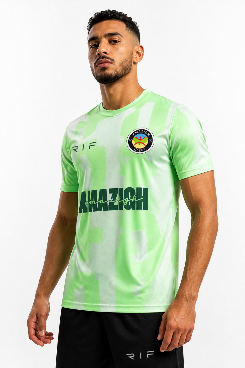 Maillot Amazigh Vert RIF – Édition 2026