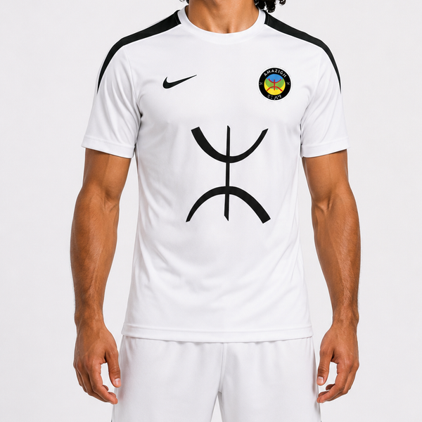 T-Shirt - Short - Blanc Amazigh 2026