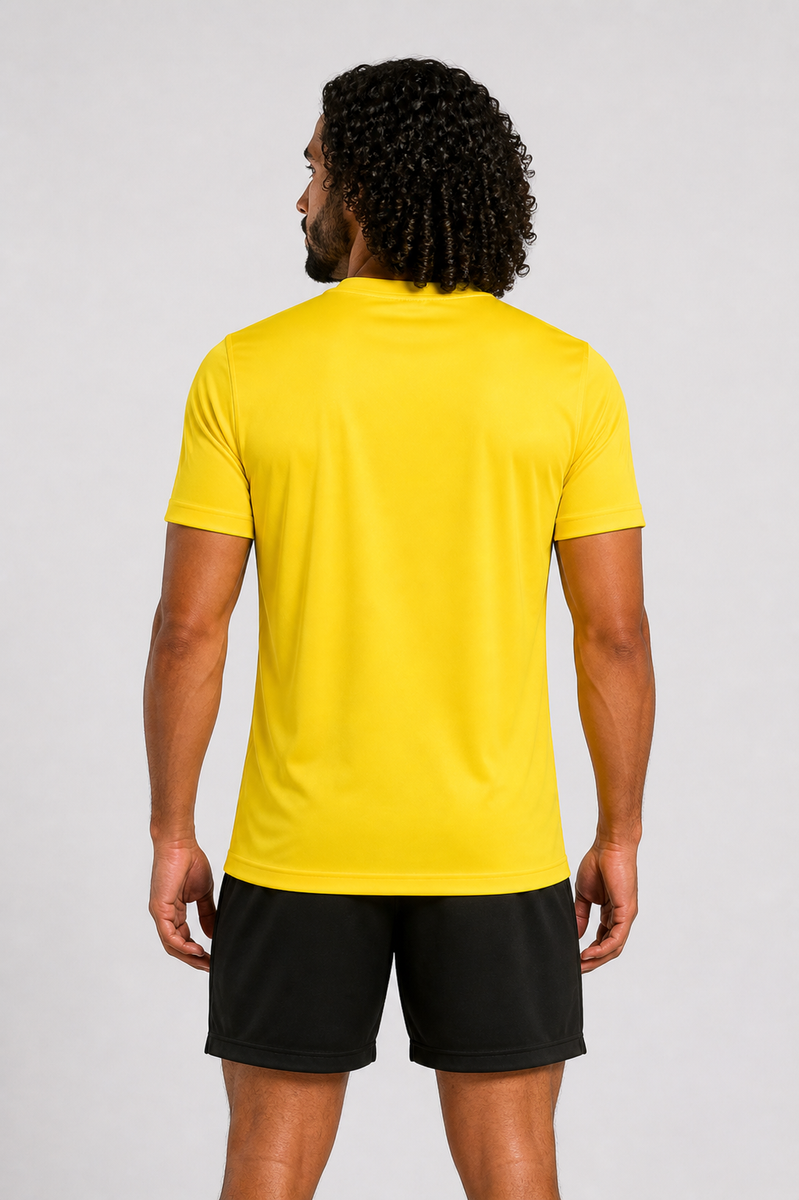 T-Shirt - Short - Jaune Noir Amazigh