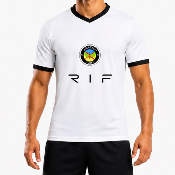 T-Shirt - Short - White  RIF Amazigh 2026